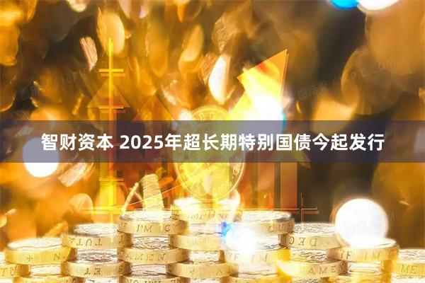 智财资本 2025年超长期特别国债今起发行