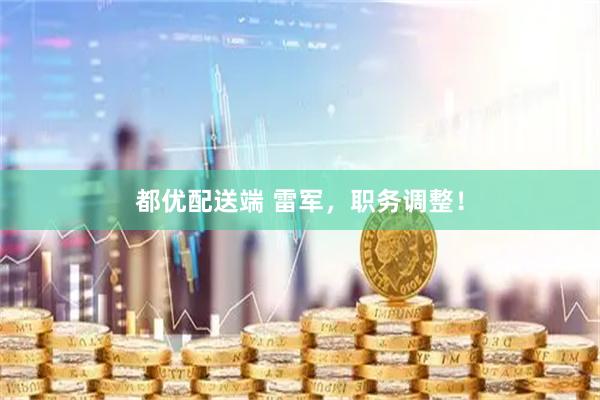 都优配送端 雷军，职务调整！