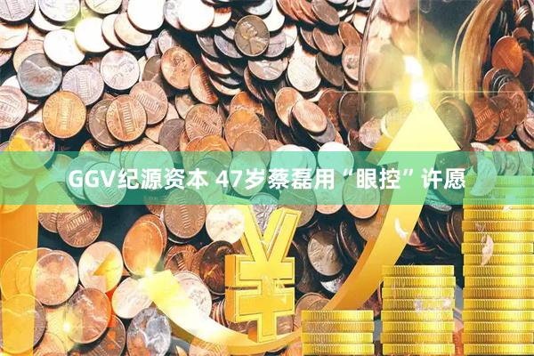GGV纪源资本 47岁蔡磊用“眼控”许愿